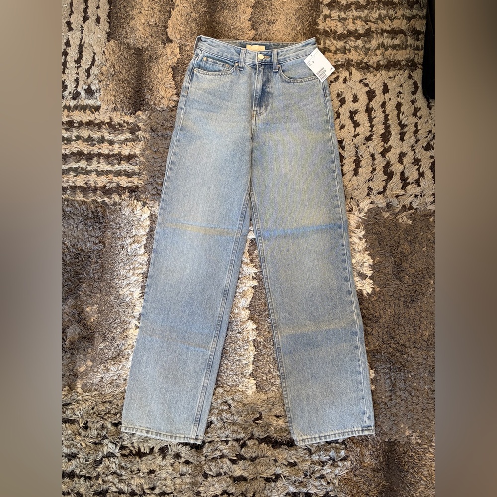 H&M Wide High Waist Jeans